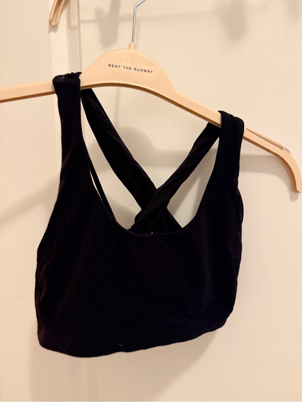 lululemon athletica Black Cross-Back Sports Bra